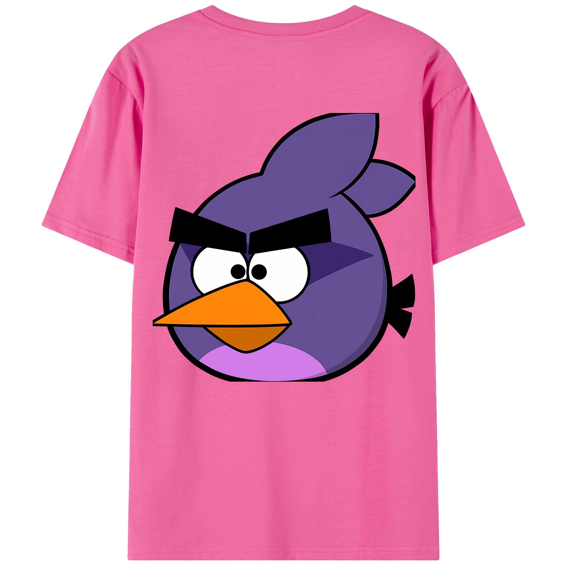 （画像用） Angry Birds アングリーバード レディース半袖Tシャツ(バックプリント)